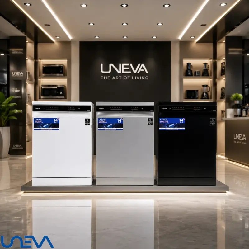 ماشین ظرفشویی یونیوا 14 نفره گلدکس مدل D1401S GOLDEX