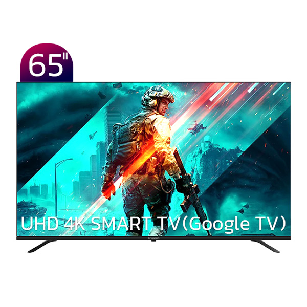 تلویزیون UHD 4K هوشمند ایکس ویژن مدل XCU710 سایز 65 اینچ