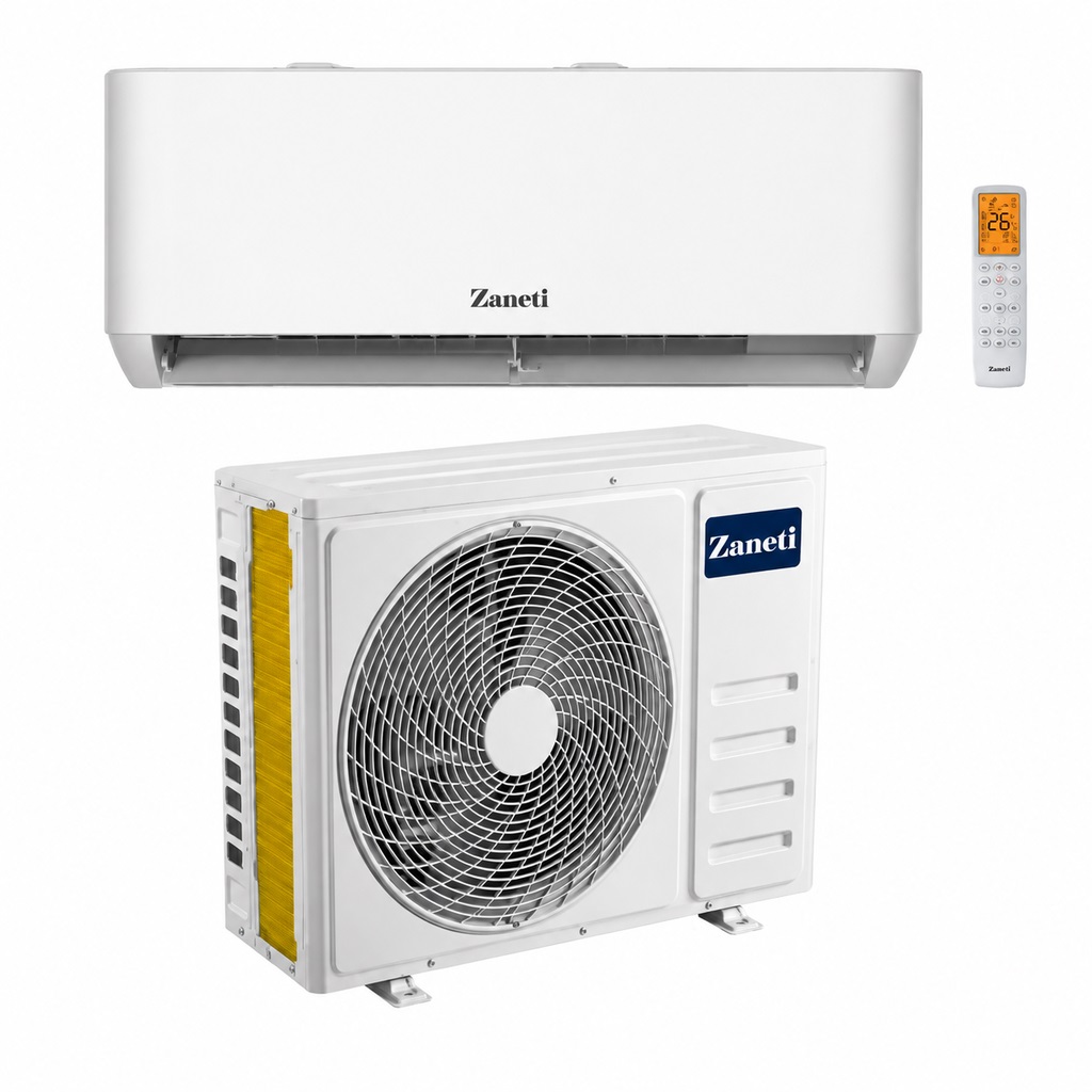کولر گازی اسپلیت دیواری 18000 اینورتر زانتی مدل ZTRWMF-18HD2AEAWM